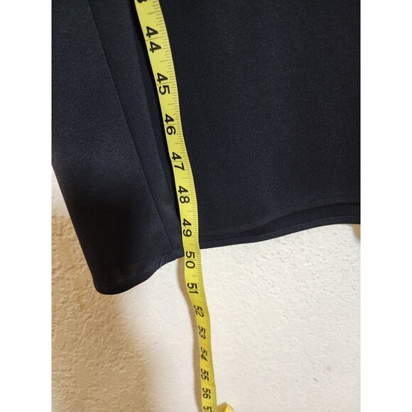 Nouriel New York Vintage Maxi Dress Black Sleeveless Tank Shift Made in USA OSFA - Picture 3 of 6